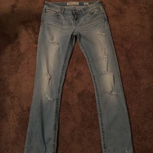 BKE LIGHT NAVY DENIM JEANS